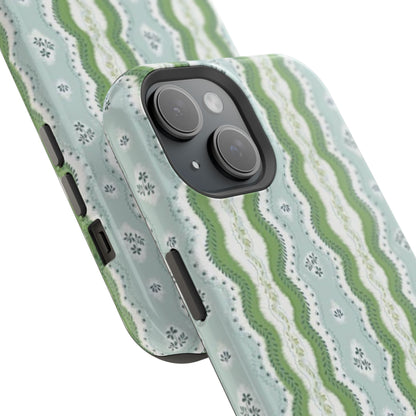 Green Waves Phone Case