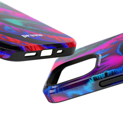 Neon Swirl Phone Case