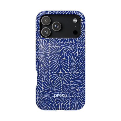 Blue Abstract Greek Phone Case