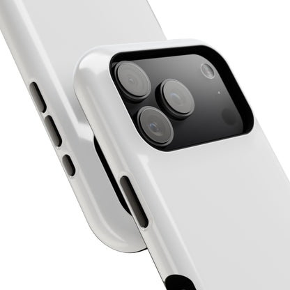 White & Grey Phone Case
