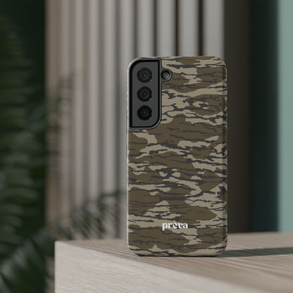 Camo Impact-Resistant Phone Case — Military Green Rugged Protection