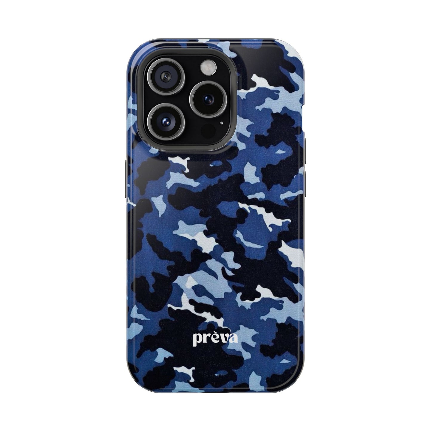 Blue Camo Phone Case