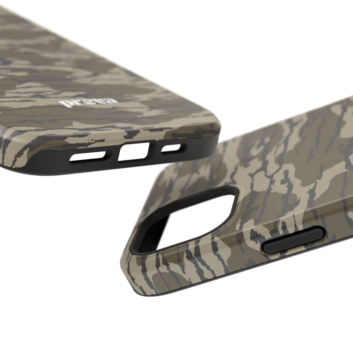 Camo Impact-Resistant Phone Case — Military Green Rugged Protection