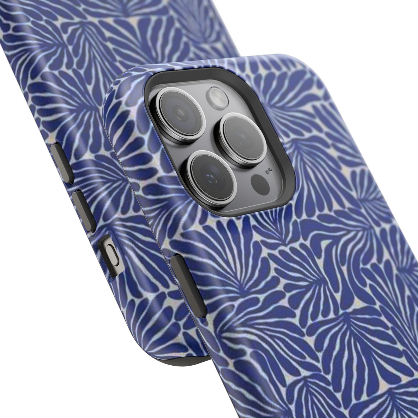 Blue Abstract Greek Phone Case