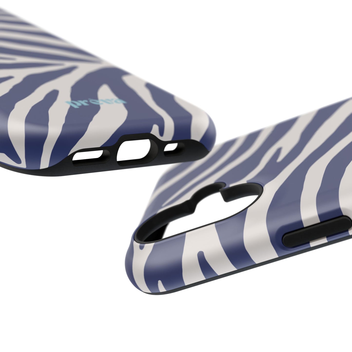 Blue Zebra Phone Case