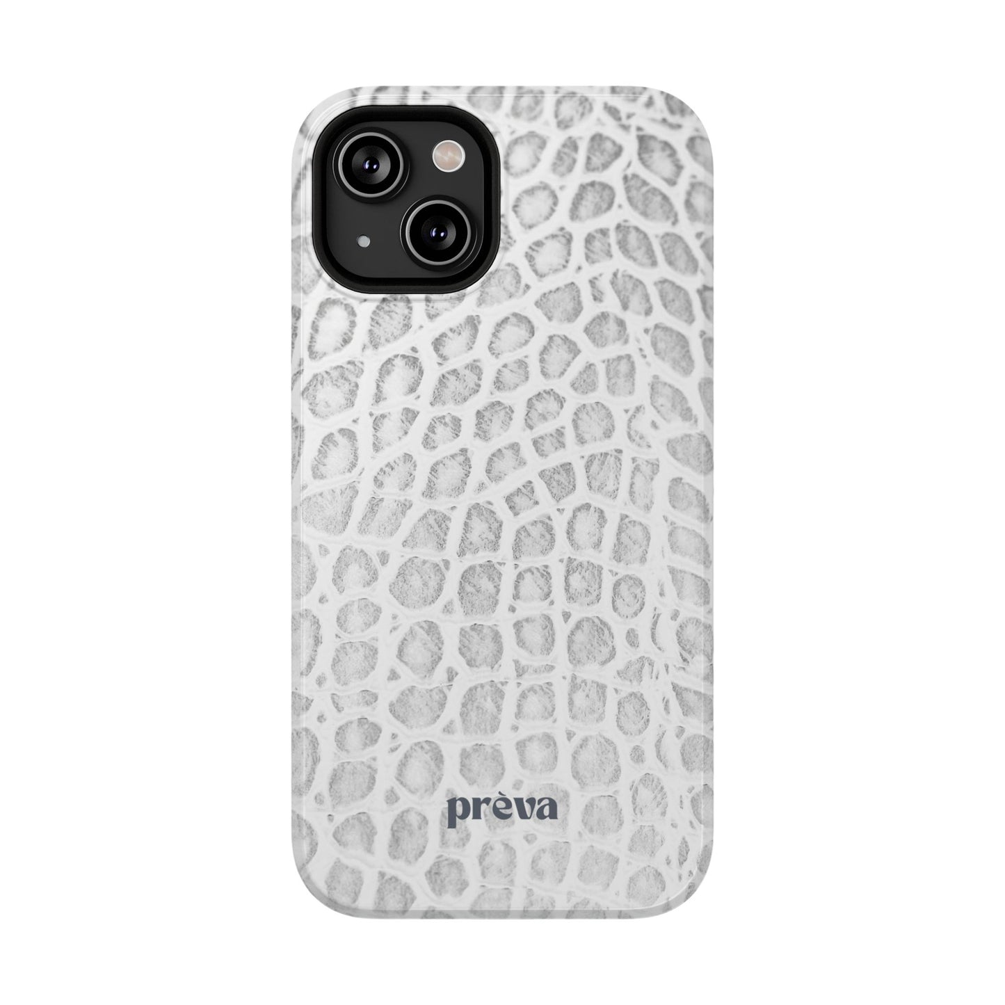 White Snake Phone Case