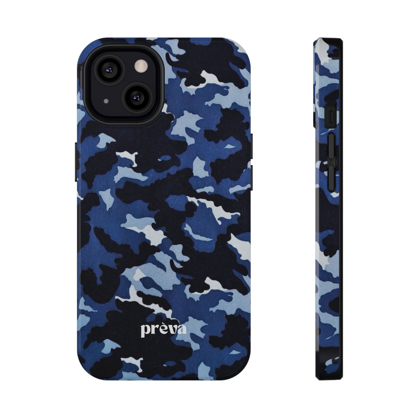 Blue Camo Phone Case