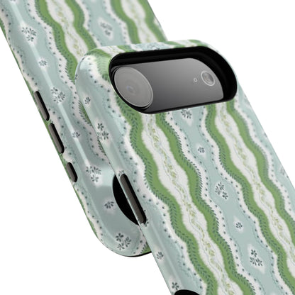 Green Waves Phone Case