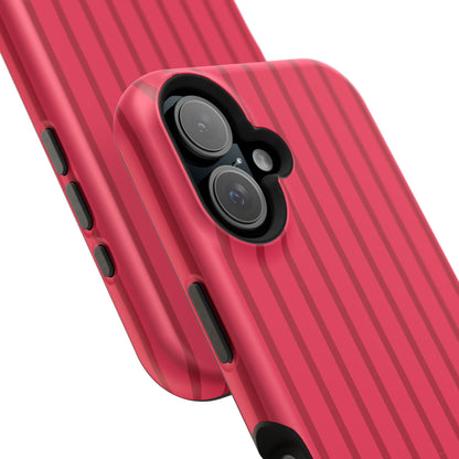Pinky Red Stripes Phone Case