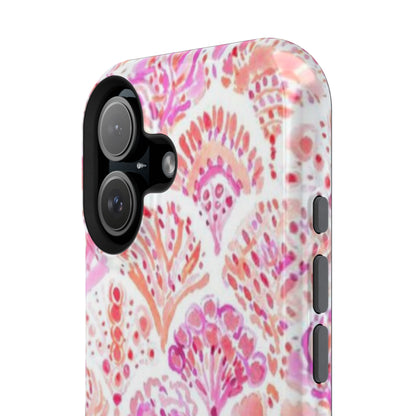 Pink Shell Watercolor Phone Case