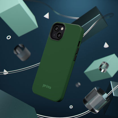 Impact-Resistant Phone Case — Forest Green Slim Armor
