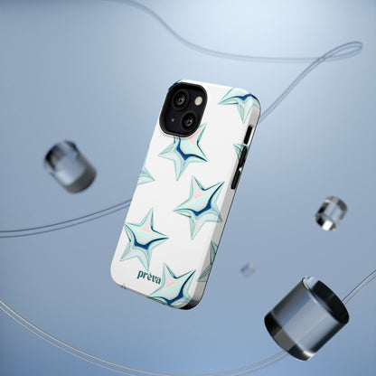 White Starburst Phone Case