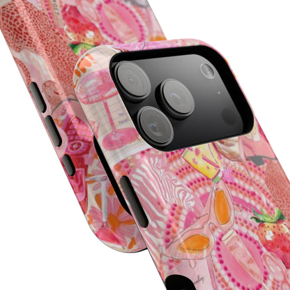 Pink Collage Phone Case