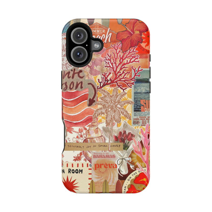 Vintage Floral Collage Phone Case