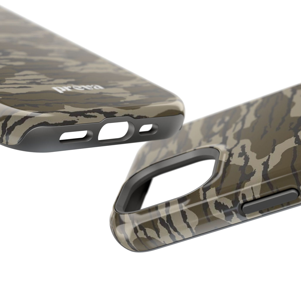 Camo Impact-Resistant Phone Case — Military Green Rugged Protection