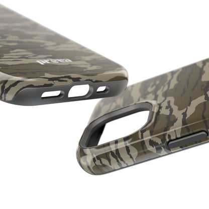 Camo Impact-Resistant Phone Case — Military Green Rugged Protection