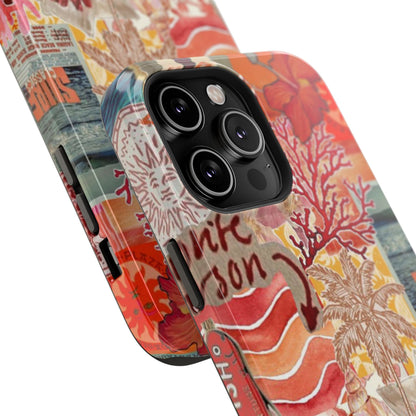Vintage Floral Collage Phone Case