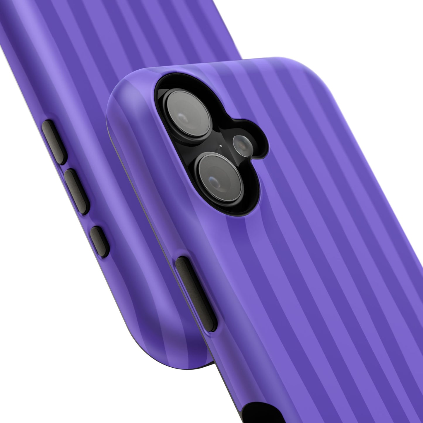 Dark Purple Stripes Phone Case