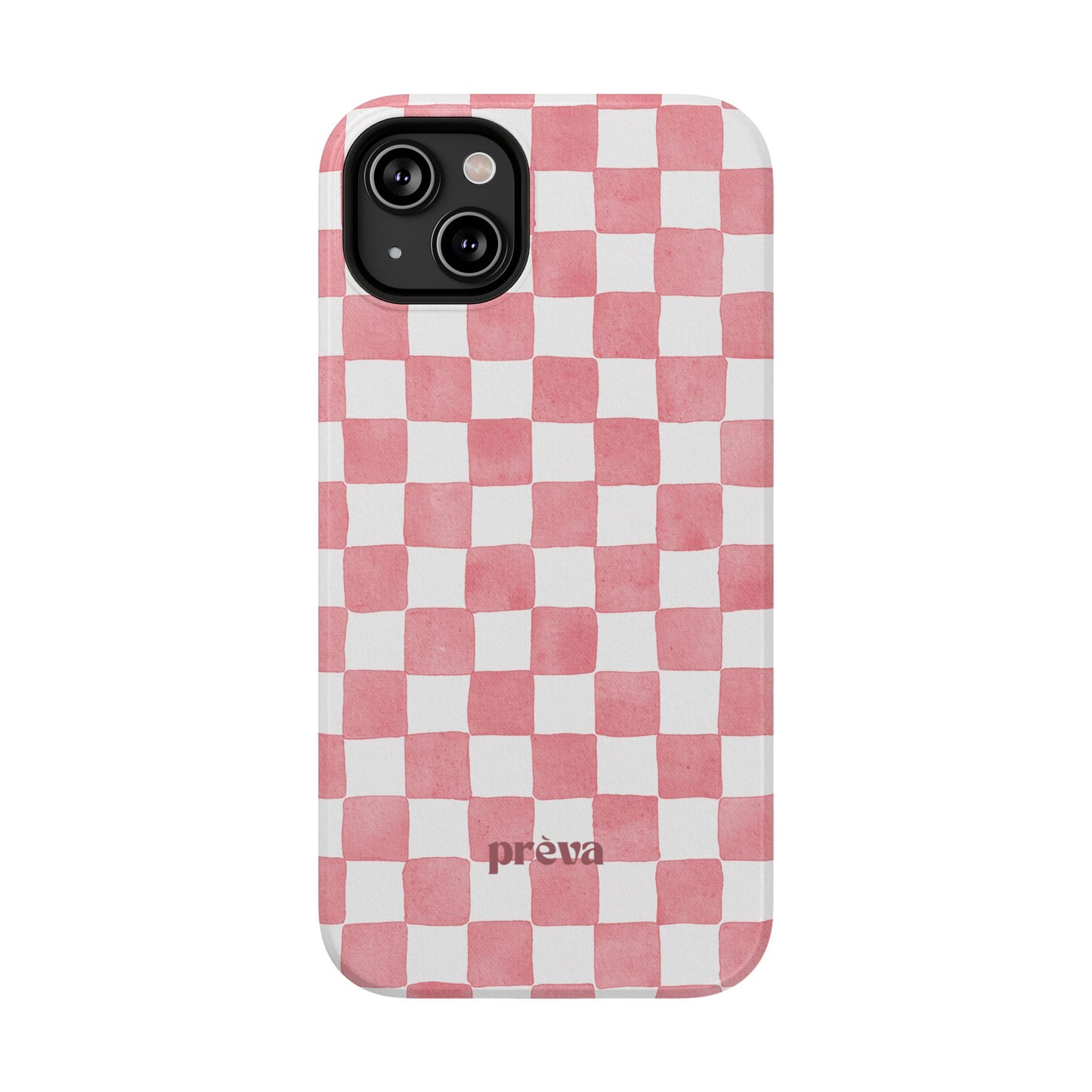 Pink Checkers Phone Case