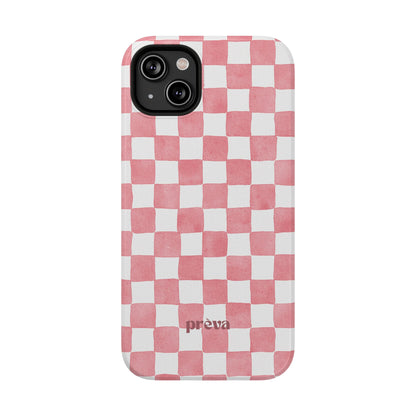 Pink Checkers Phone Case