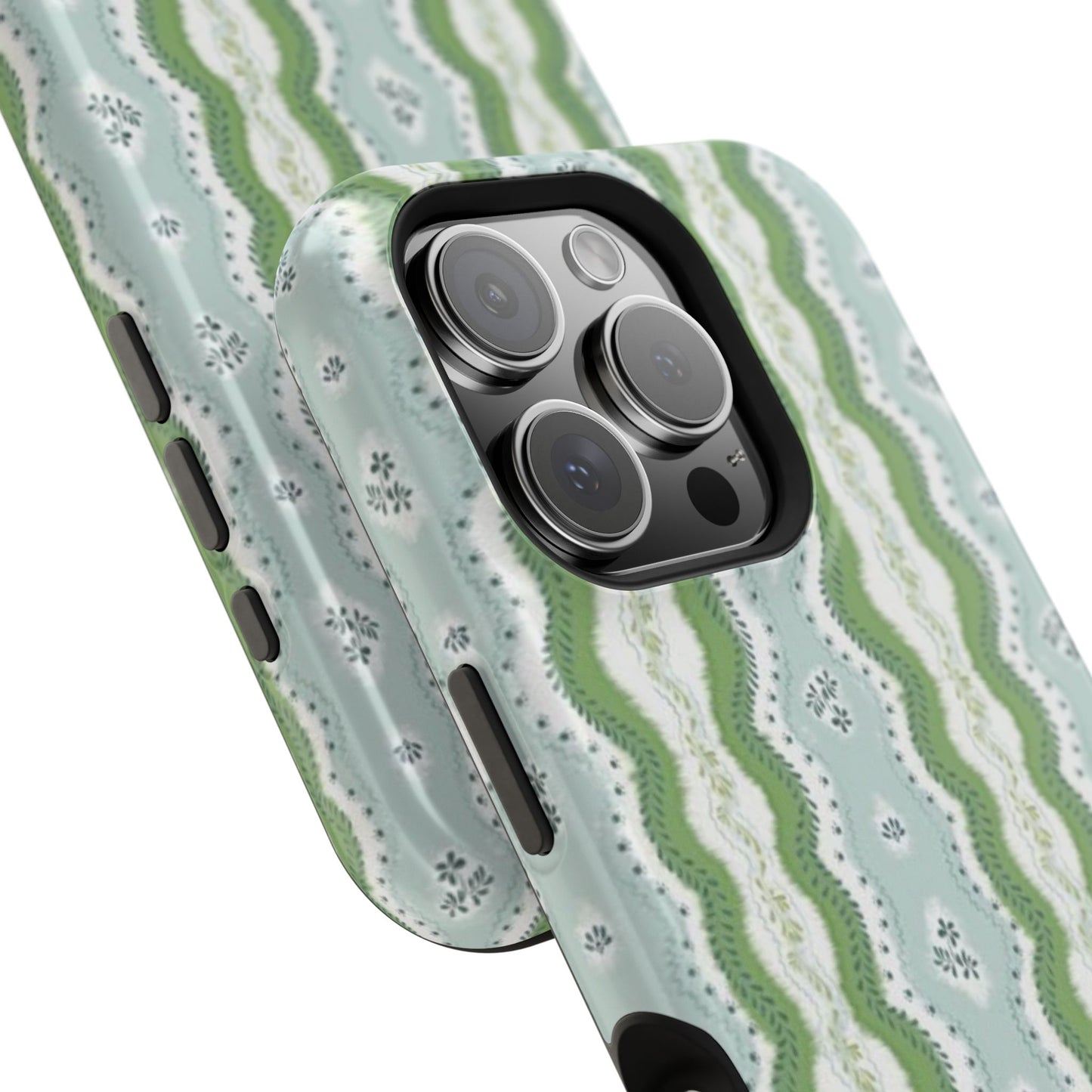 Green Waves Phone Case