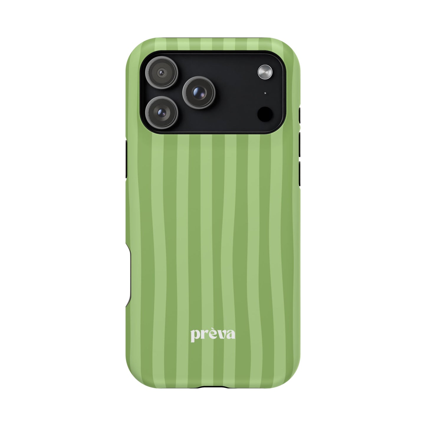 Light Green Stripes Phone Case