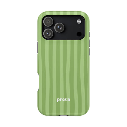 Light Green Stripes Phone Case