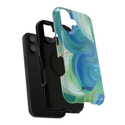 Swirling Ocean Impact-Resistant Phone Case