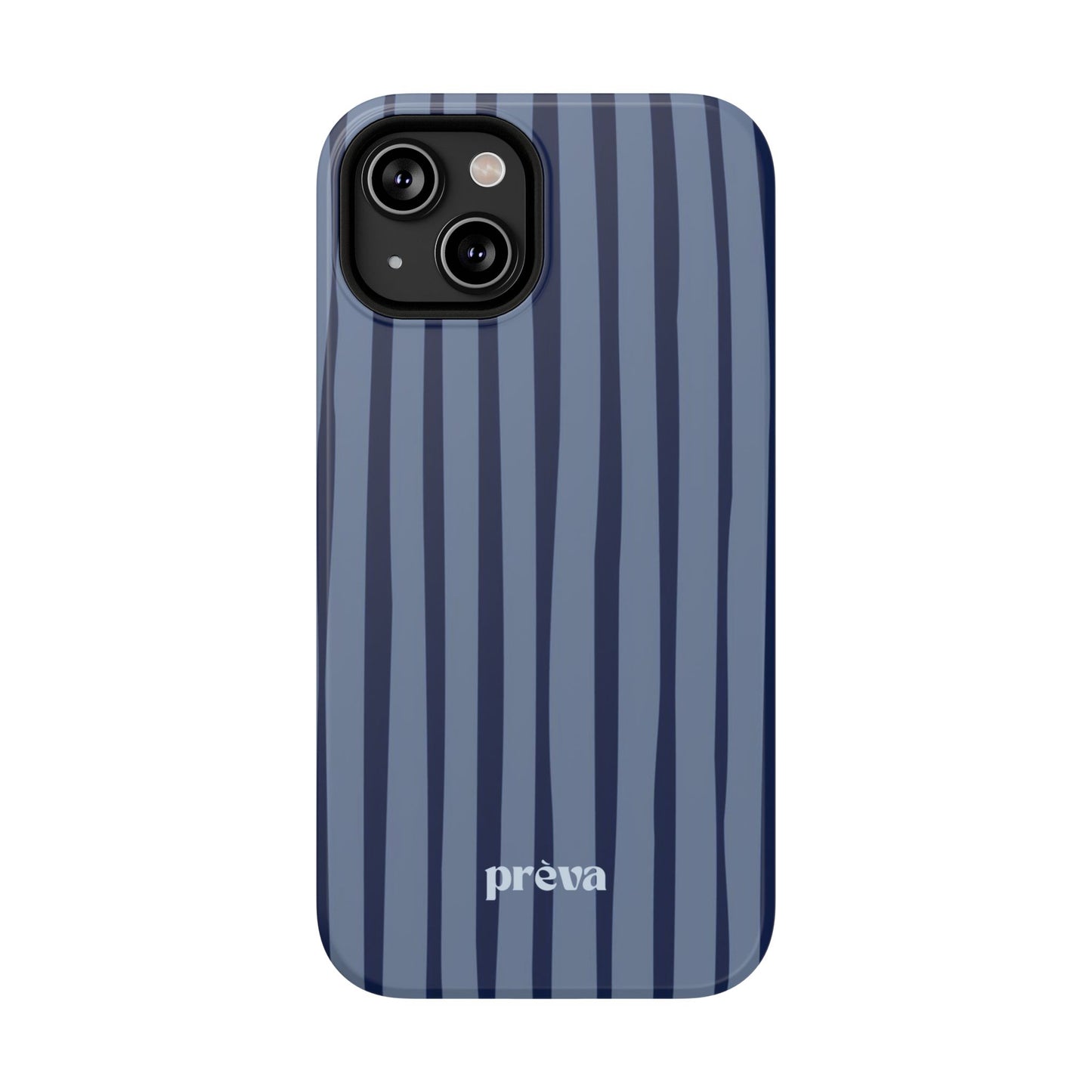Navy Stripe Phone Case