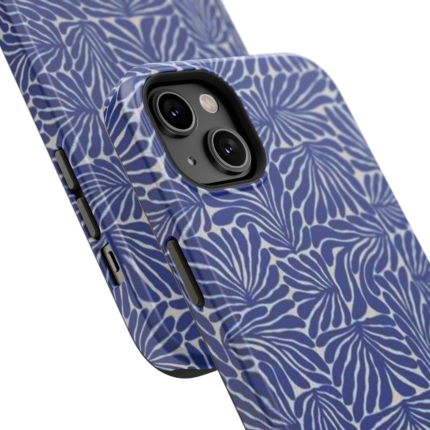 Blue Abstract Greek Phone Case