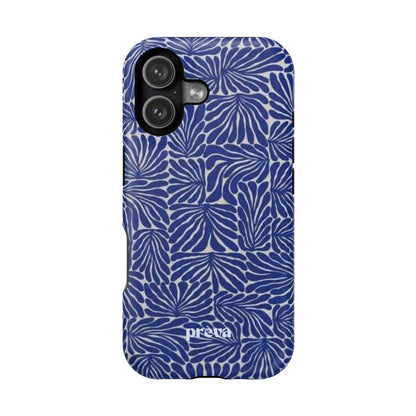 Blue Abstract Greek Phone Case