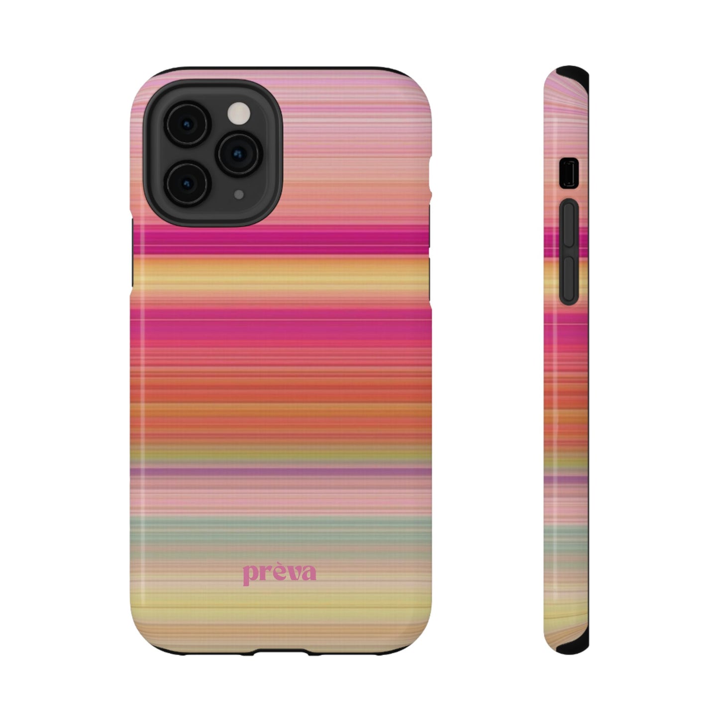 Pastel Stripe Rays Phone Case