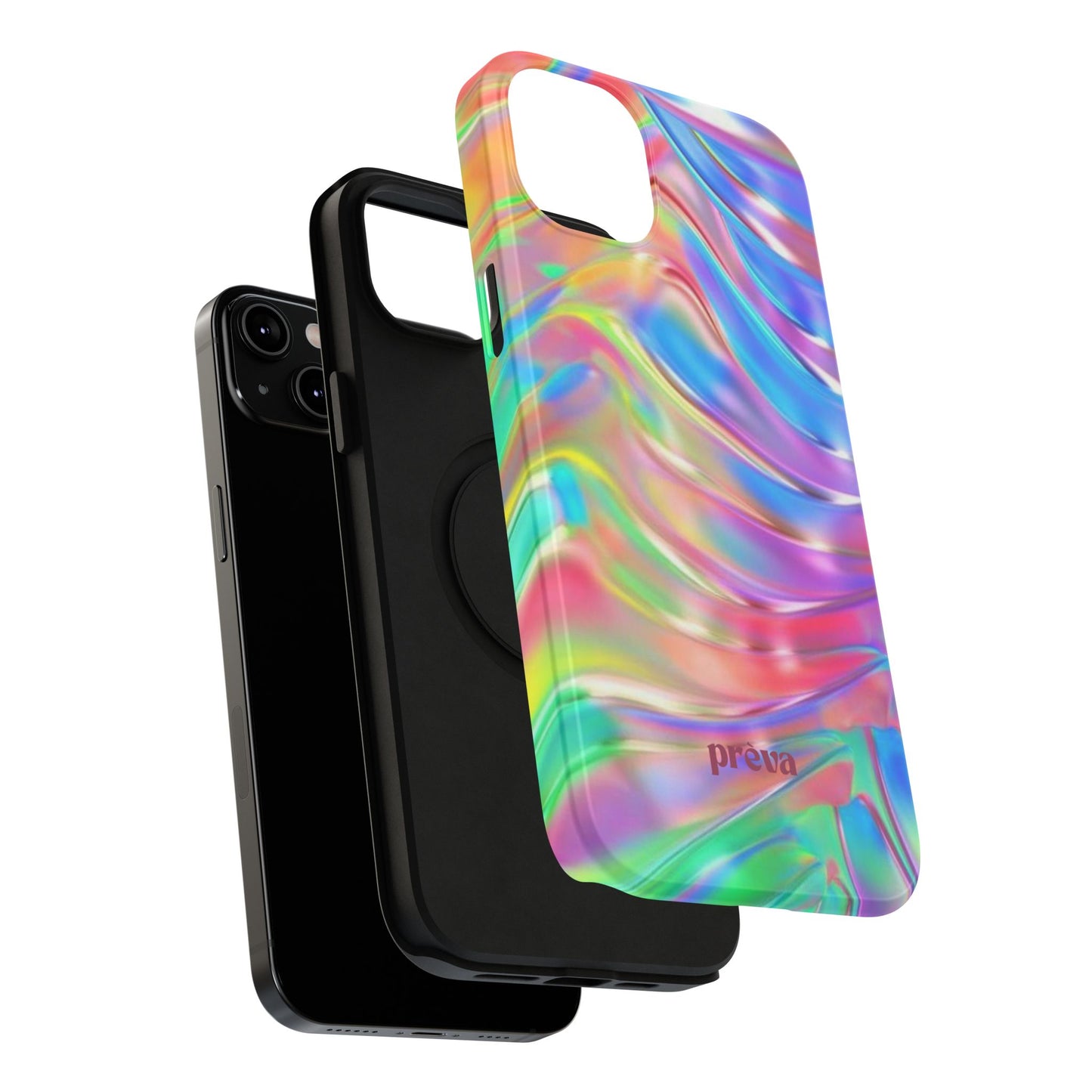 Iridescent Swirl Phone Case