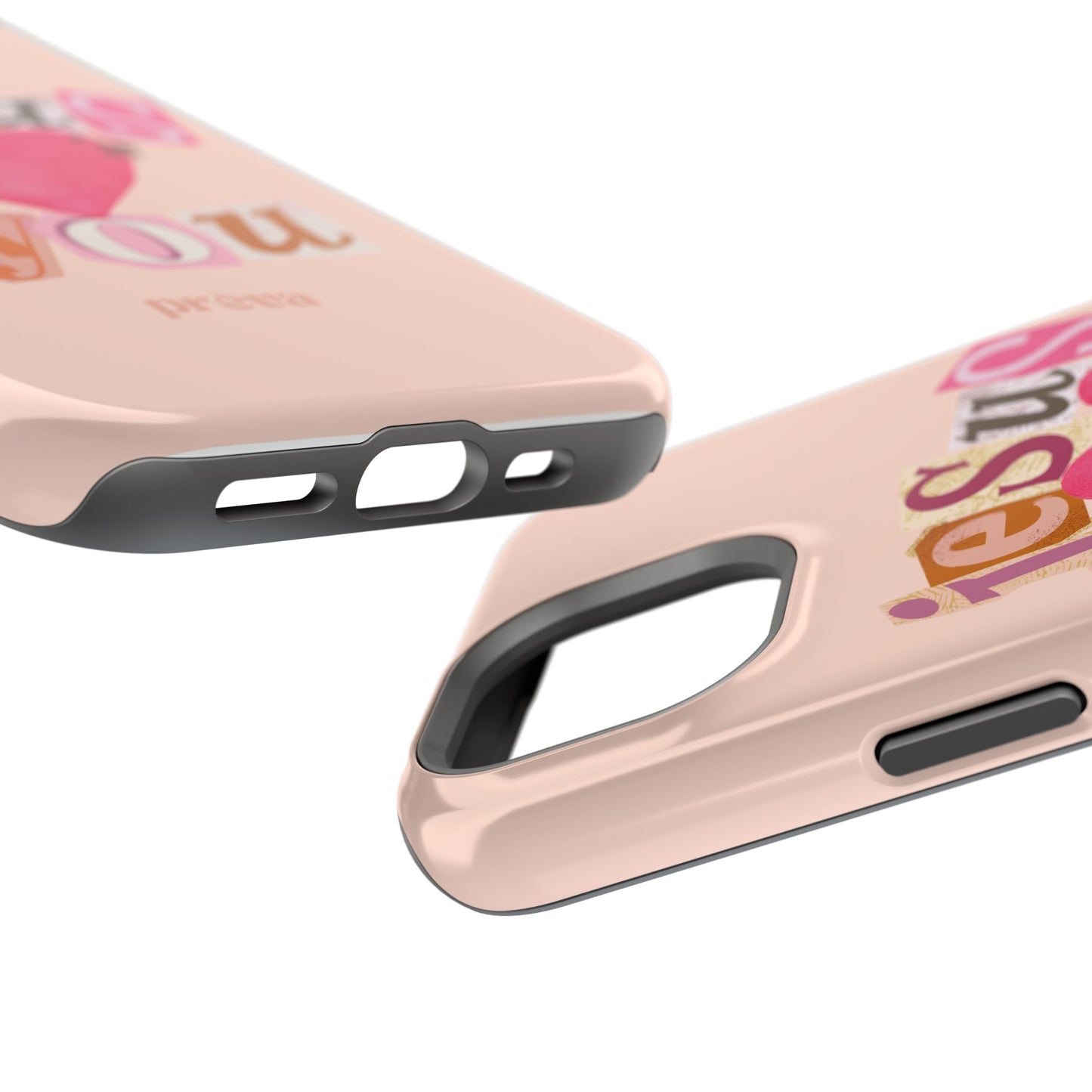 Pink Jesus Loves You Phone Case