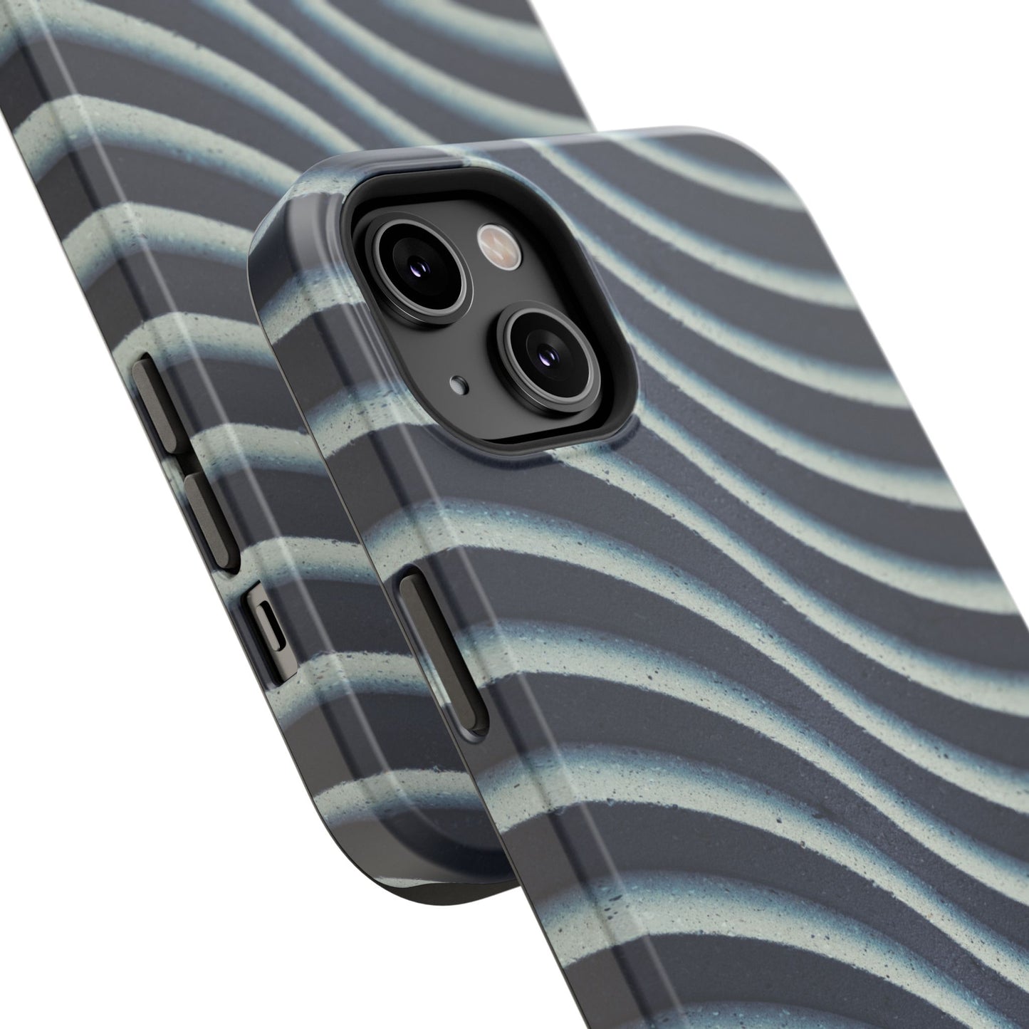 Navy Waves Phone Case