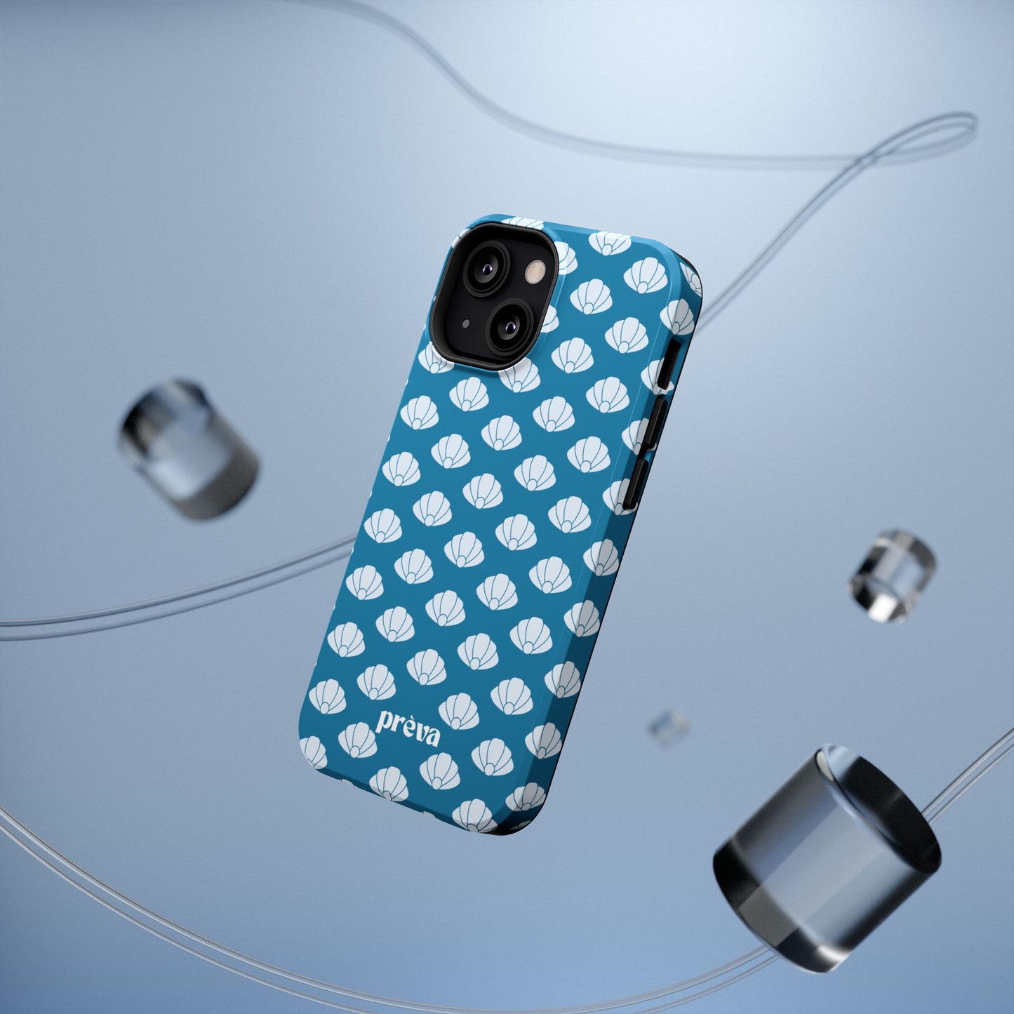 Shellfull teal Phone Case