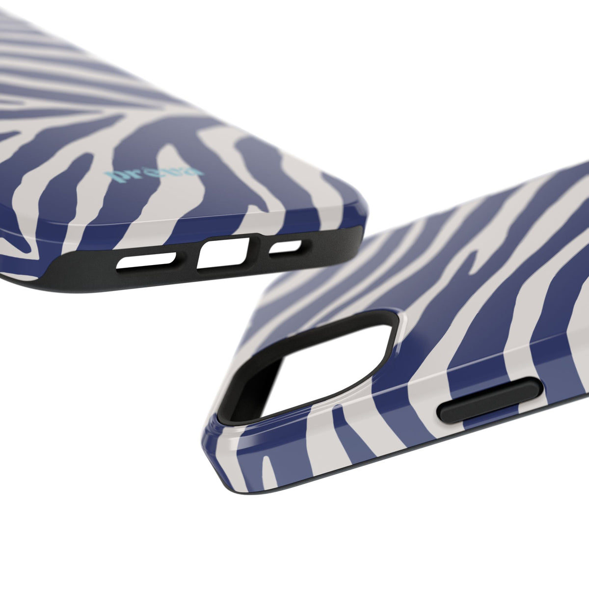Blue Zebra Phone Case