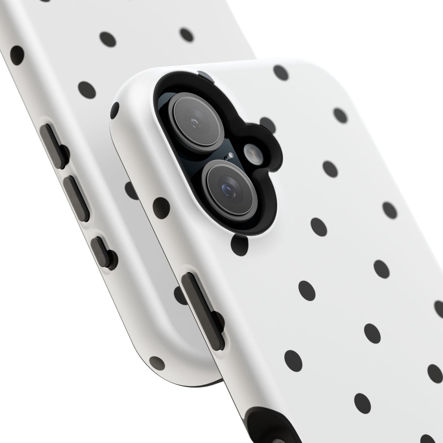 B&W polka dots Phone Case
