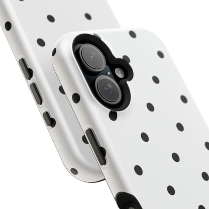 B&W polka dots Phone Case
