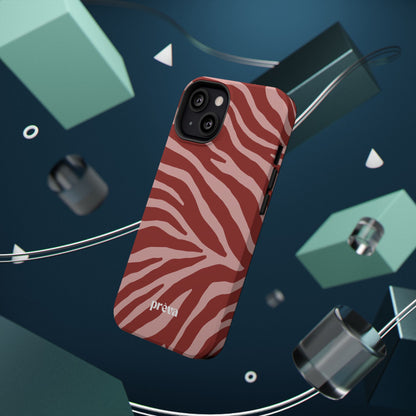 Red Zebra Phone Case