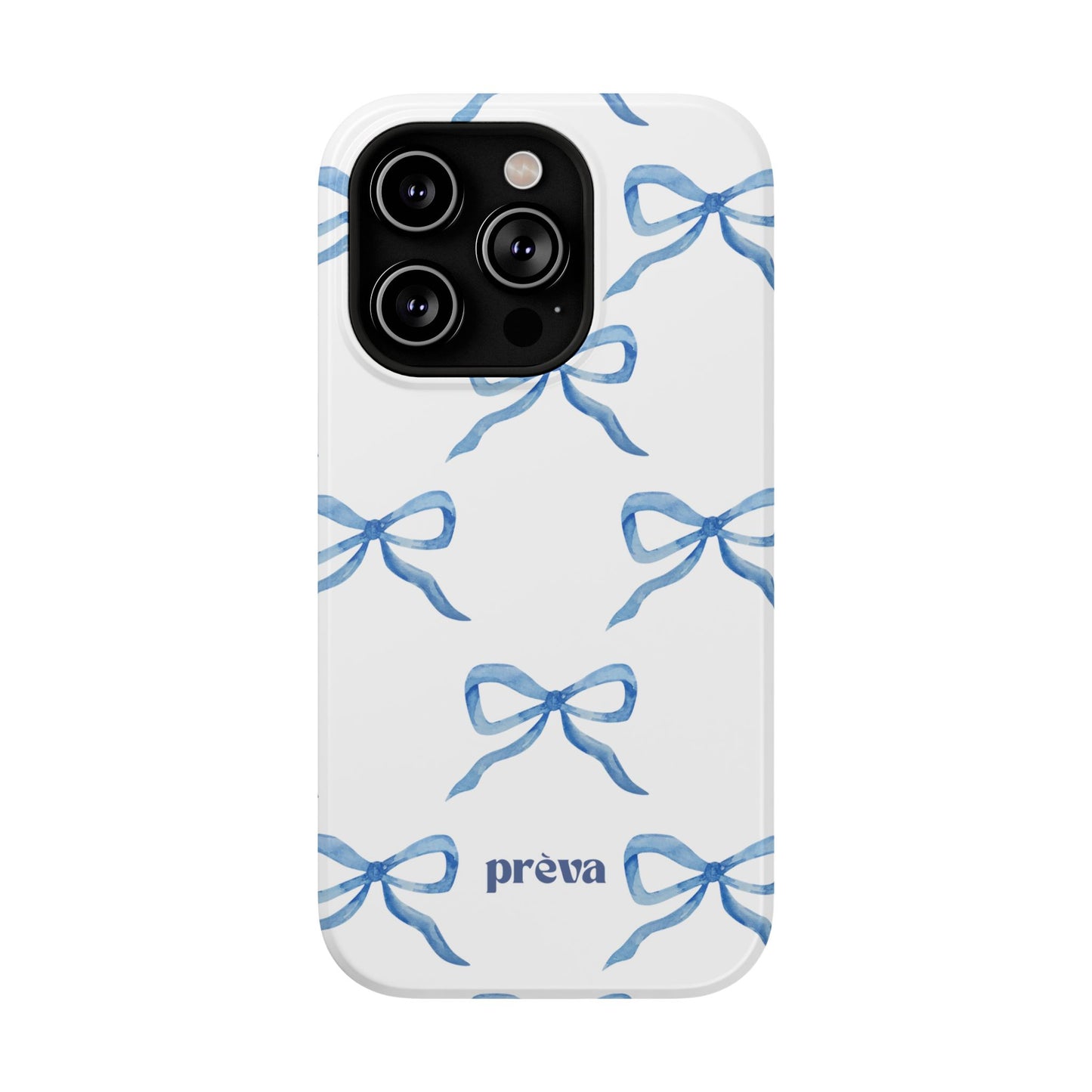 Blue Bow Phone Case