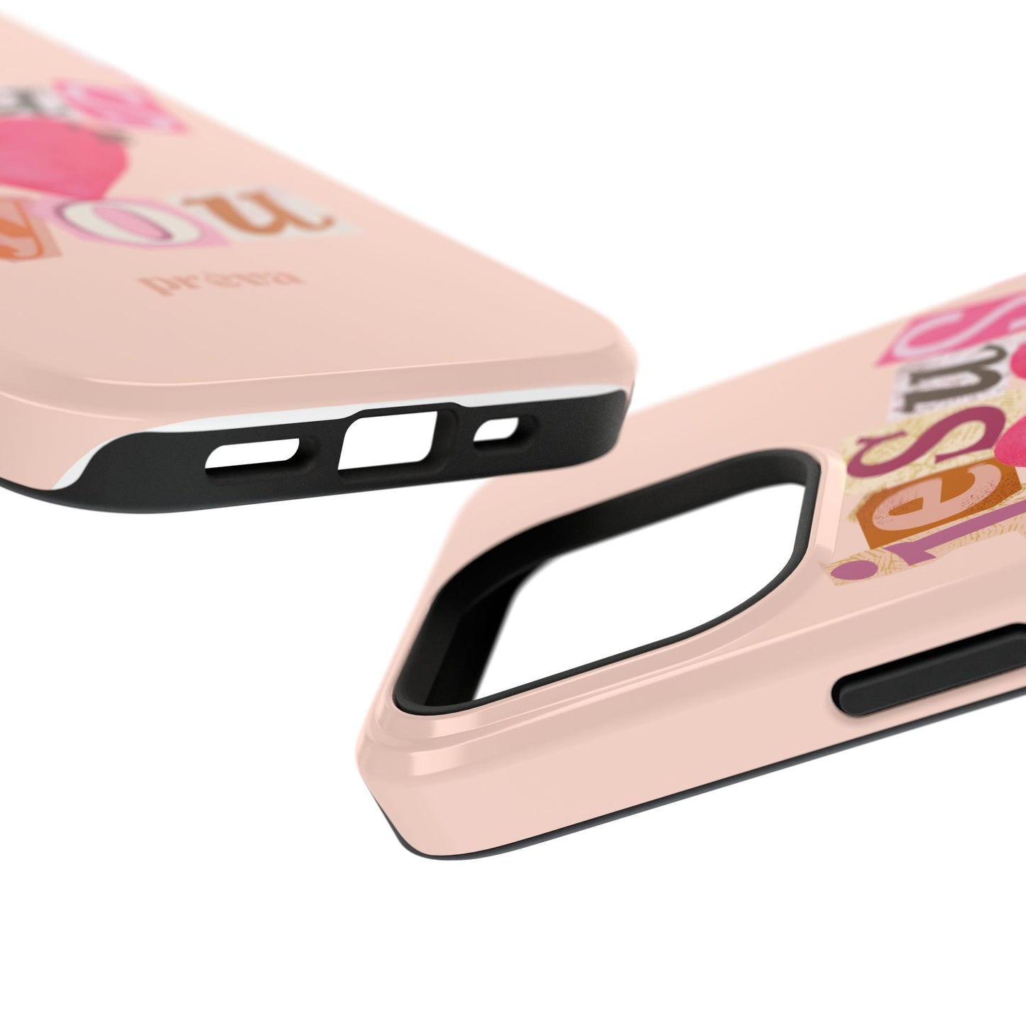 Pink Jesus Loves You Phone Case