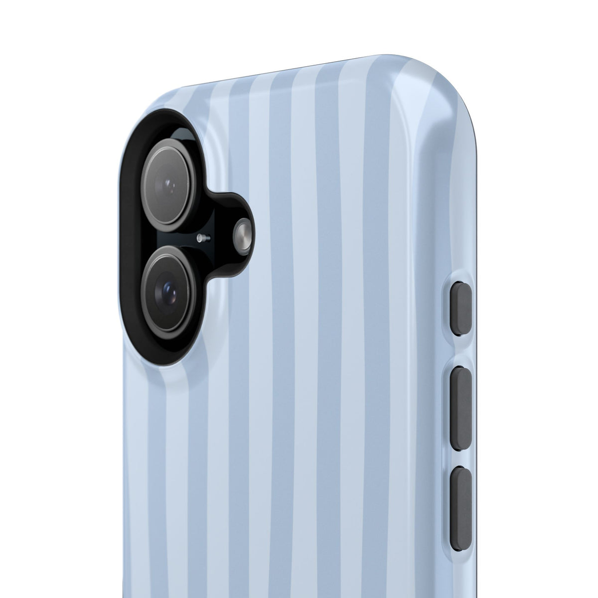 Pastel Blue Stripes Phone Case
