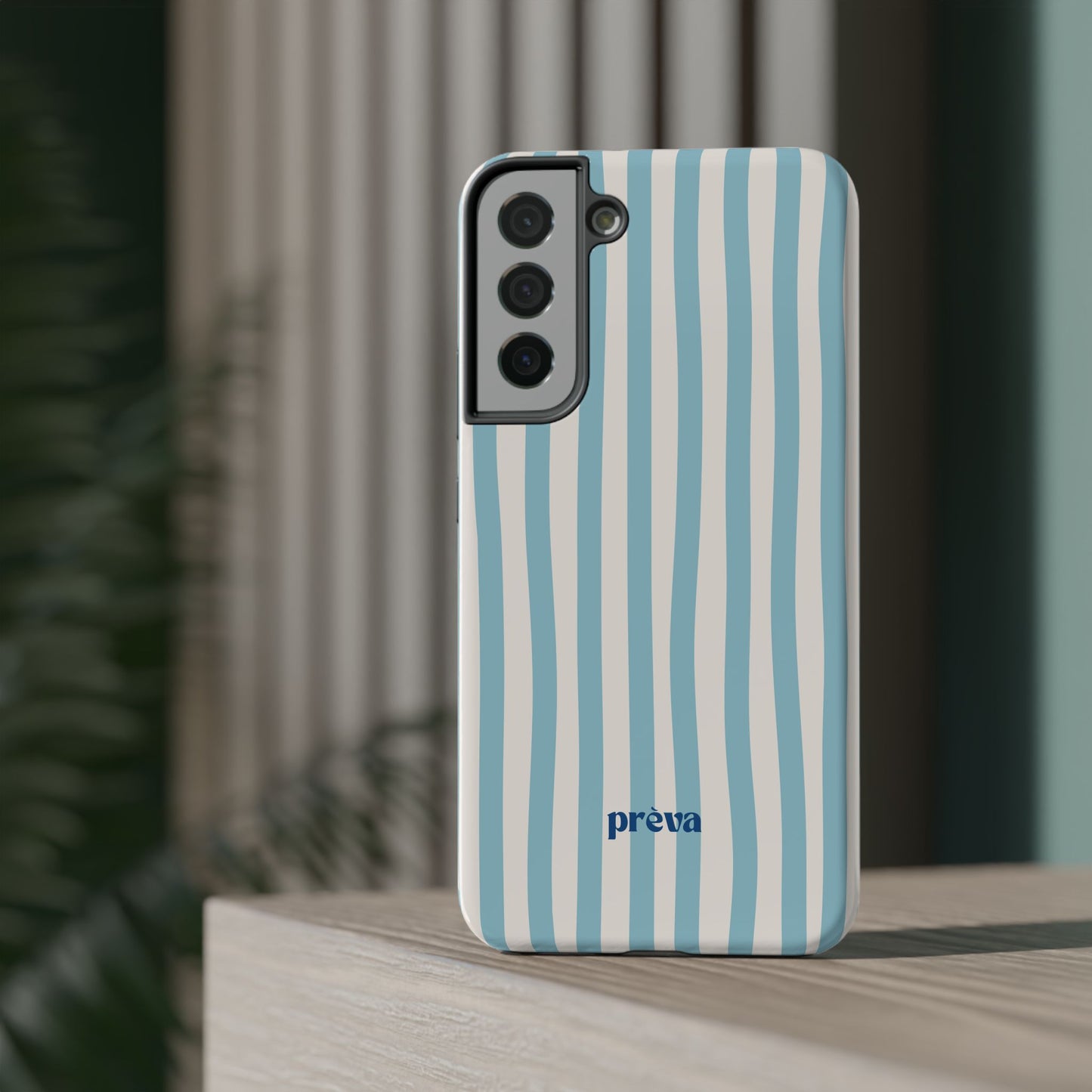 Striped Blue Phone Case