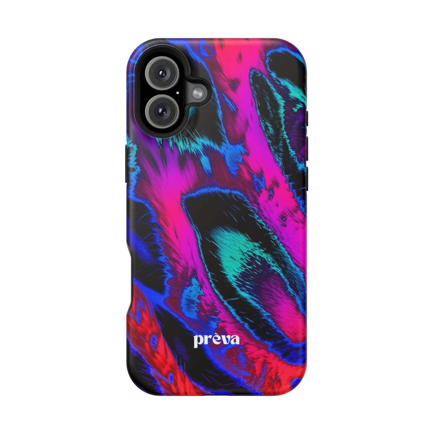 Neon Swirl Phone Case