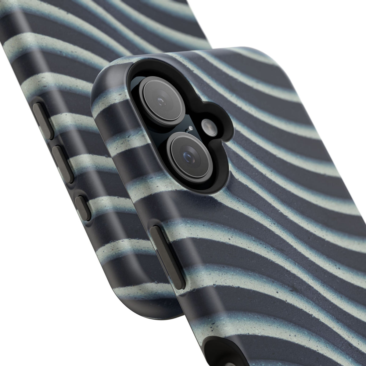 Navy Waves Phone Case