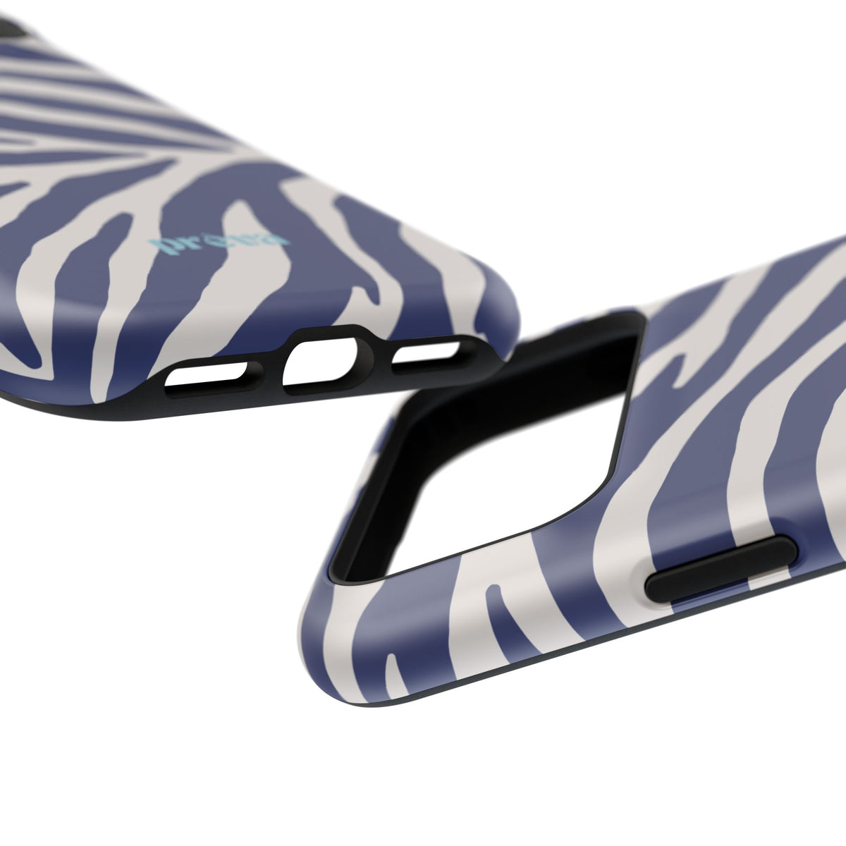 Blue Zebra Phone Case