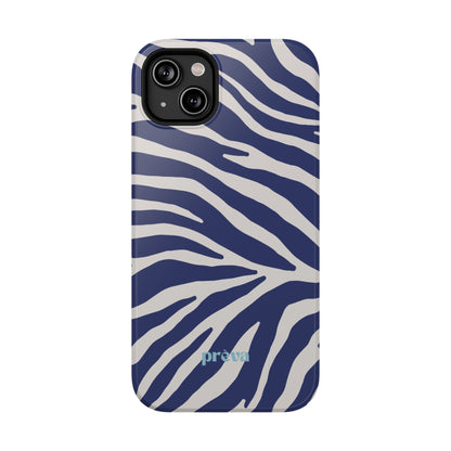Blue Zebra Phone Case