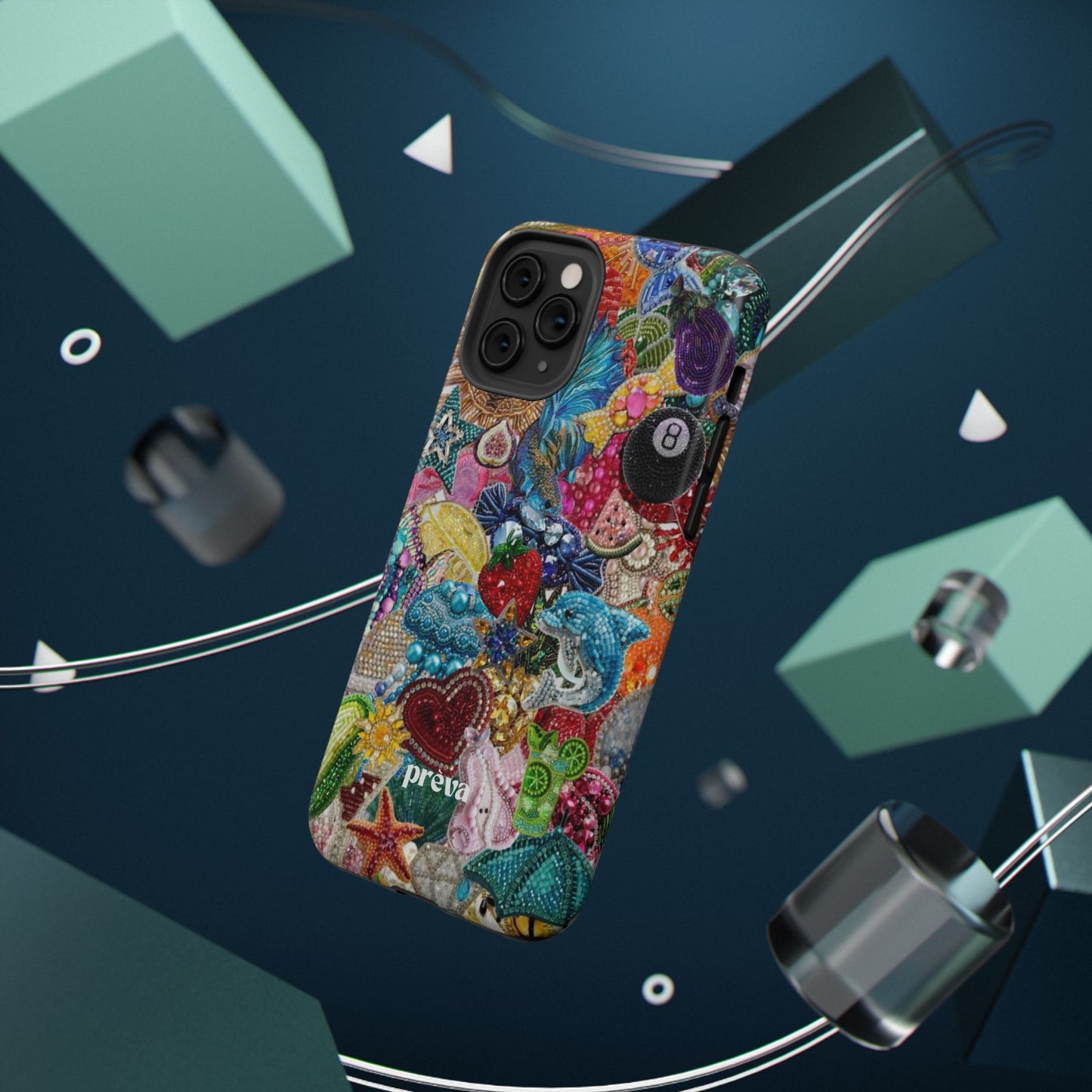Colorful Rhinestone Phone Case