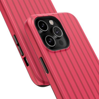 Pinky Red Stripes Phone Case